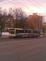 Mercedes Benz G0405 #482. Stotyje Vilniuje. Maršrutas 54. 2011.03.08