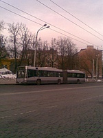 Volvo 7700A #748. Stotyje Vilniuje. 2011.03.08