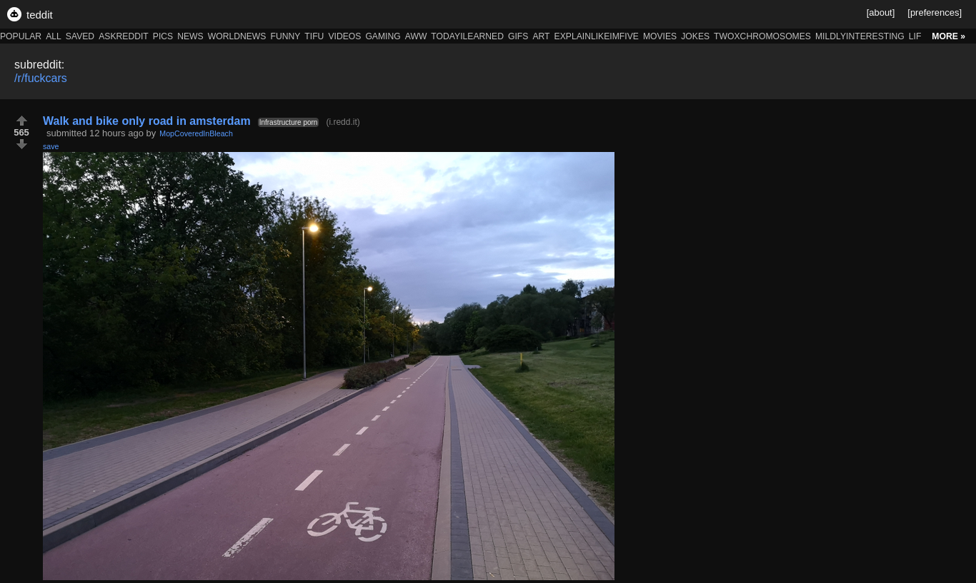 Click image for larger version

Name:	Screenshot 2022-11-20 at 03-22-28 Walk and bike only road in amsterdam r_fuckcars.png
Views:	1159
Size:	790,8 kB
ID:	2006475