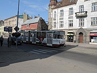 Tramvajus senamiestyje