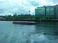 A Liffey Tour Barge