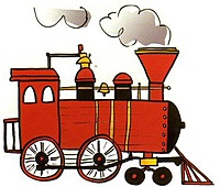 How to draw a steam train ;)