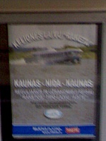 Reiso Kaunas-Nida-Kaunas plakatas