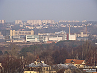 Vieno iš kailių gamyklos "Vilkas" pastatų atnaujinimas Brastvos gatvėje. 2011 11 30