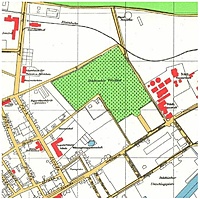 Klaipeda Bild Ort Memel Stadtplan 1923 Stadtischer Friedhof