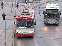 2440 11-ame maršrute 5:54val. Antakalnio žiede, 2012-06-05