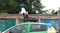 Google Street View automobilis Vilniuje.