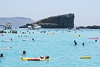 Blue lagoon, Comino, Malta