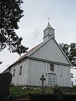 Grūstės kaimo kapinių koplyčia Mažeikių rajone, 1806 m.