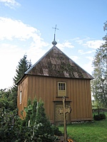 Koplyčia Notėnų bažnyčios šventoriuje Skuodo rajone, 
1700 m.