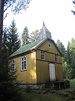 Drungeliškės koplyčia (miške) Šilalės rajone,
1937 m. Unikali tuo, kad jos viduje yra kita mažesnė ir senesnė koplyčia, 1840 m.