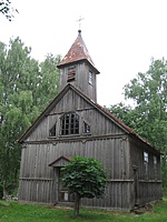 Parausių kaimo kapinių koplyčia Vilkaviškio rajone, 1930 m.